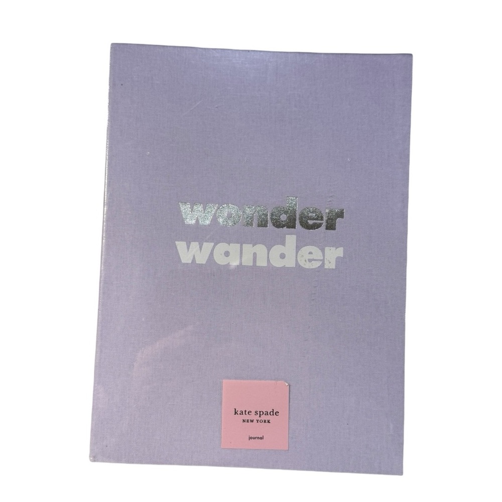 Kate Spade New York “Wonder Wander” Journal Lavender – 168 Lined Pages – NEW